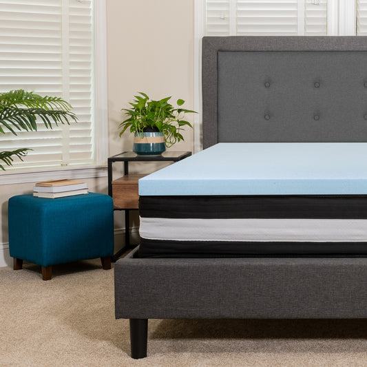 Flash Furniture Capri Comfortable Sleep 15.0-in Medium Queen Memory foam Mattress