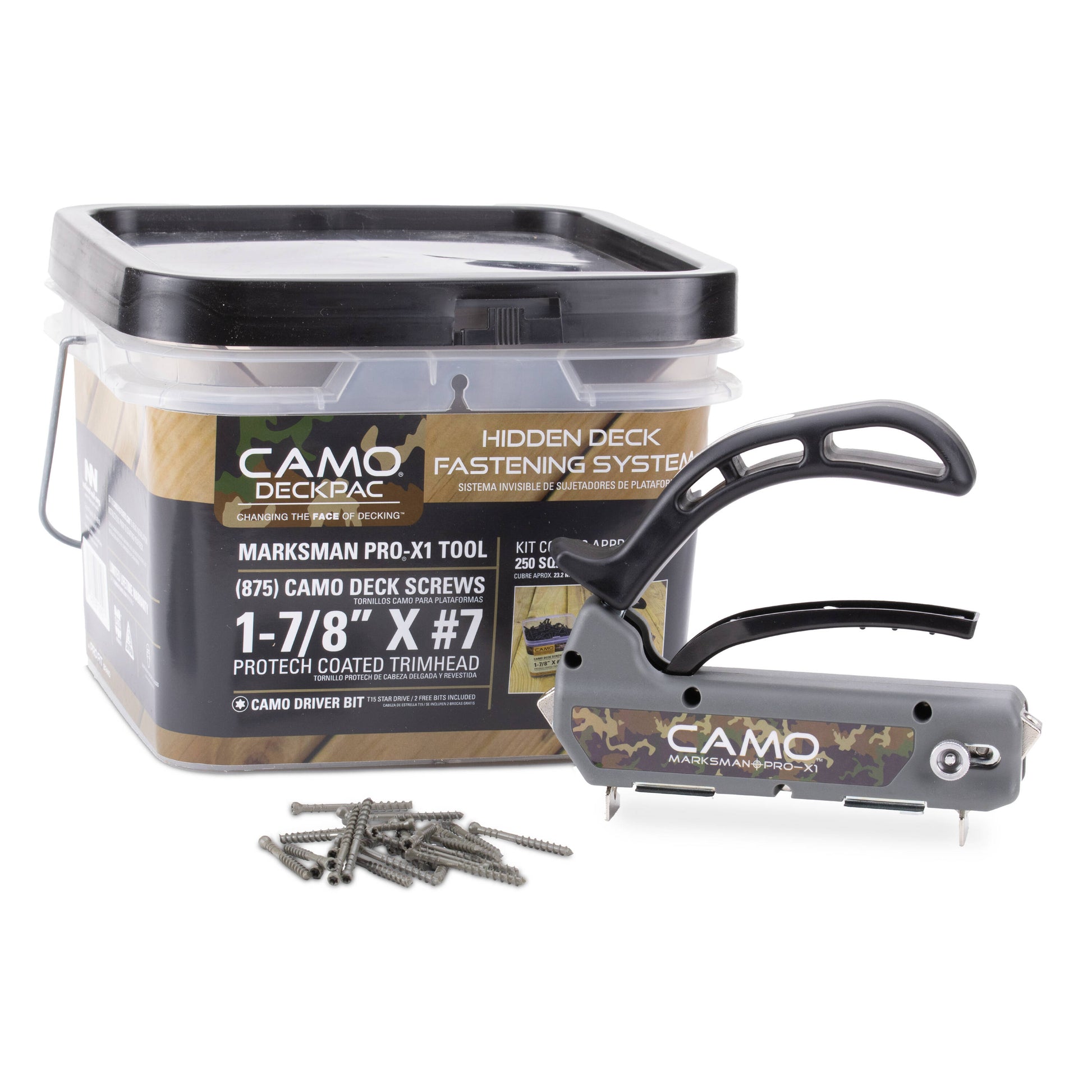 CAMO #7 x 1-7/8-in Wood To Wood Deck Screws (875-Per Box) 345106