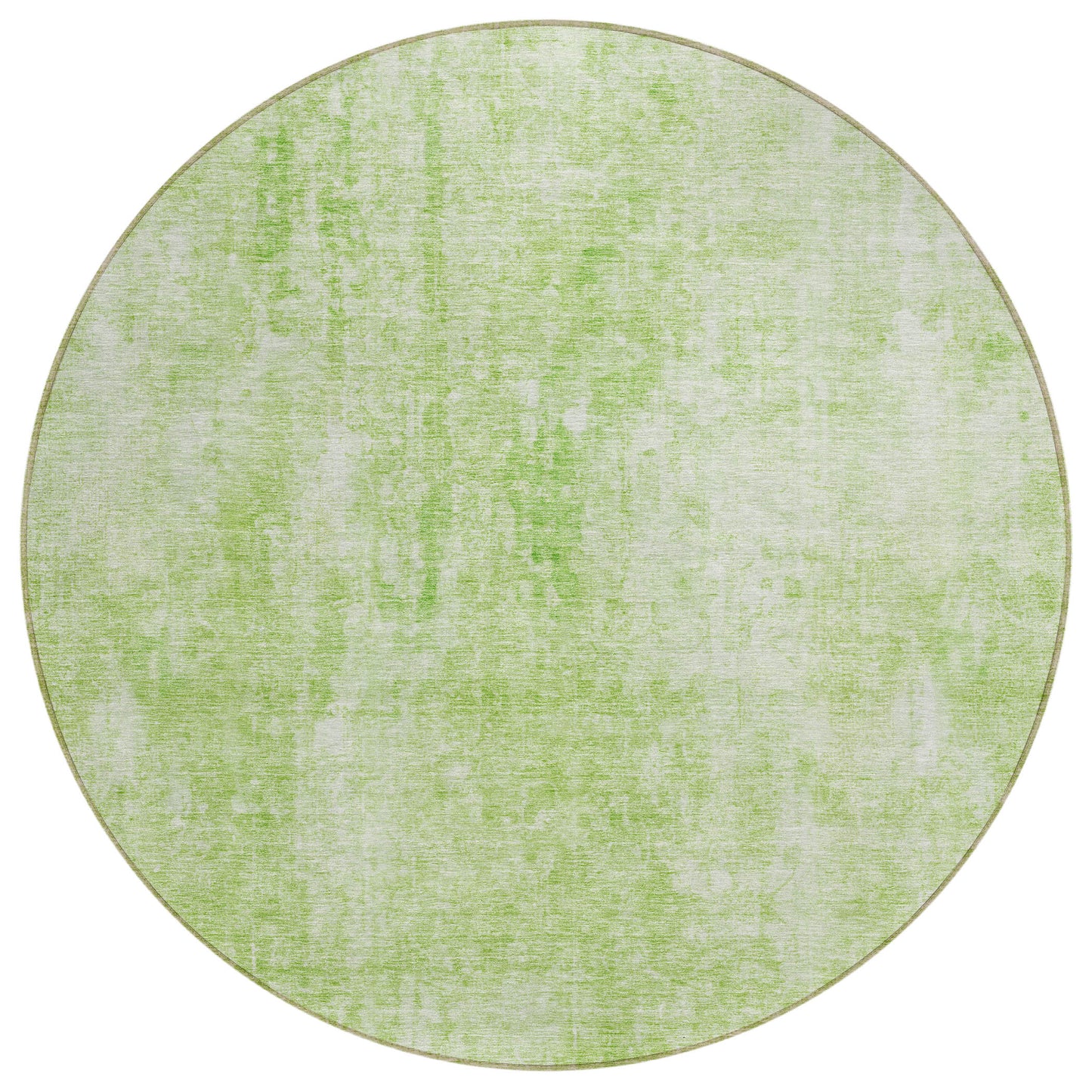Addison Rugs Chantille ACN656AL 8 x 8 (ft) Aloe Round Indoor/Outdoor Geometric Machine washable Area rug