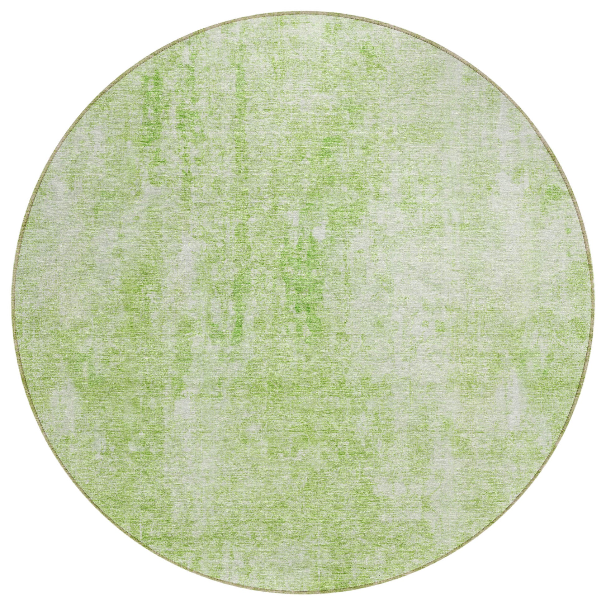 Addison Rugs Chantille ACN656AL 8 x 8 (ft) Aloe Round Indoor/Outdoor Geometric Machine washable Area rug