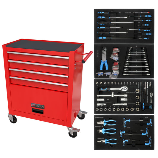 Gaierptone Household Tool Set 233-Piece Household Tool Set with Hard Case CRXUDFSAP6U