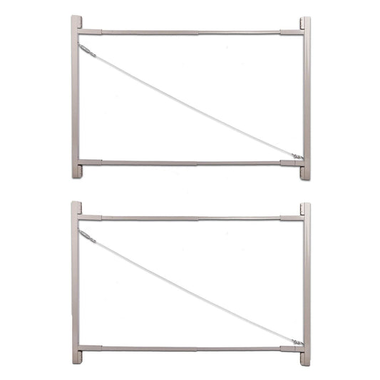 Adjust-A-Gate 2-Pack 1-1/8-in Stainless Steel Gate Hardware Kit 95701