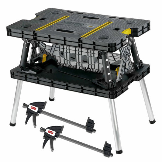 Keter Black and Yellow Aluminum Portable 227583