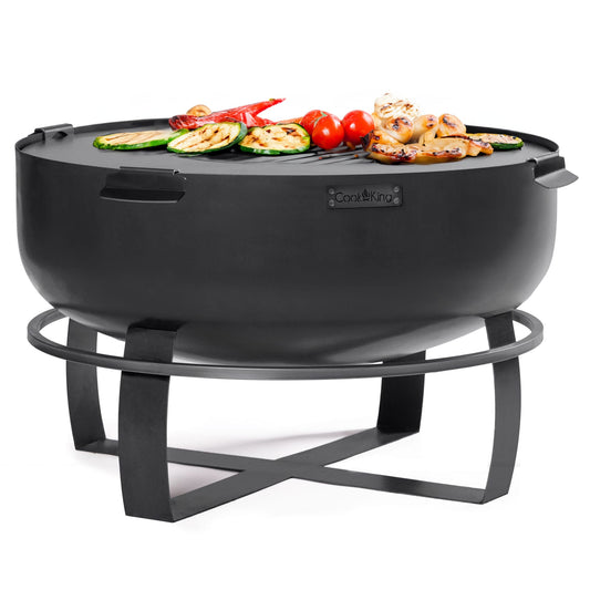 Good Directions 31.5-in W Black Steel Wood-Burning Fire Pit