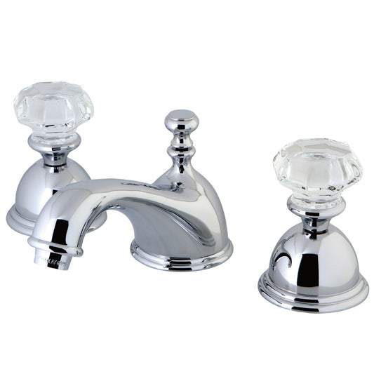 Kingston Brass Concord Chrome Widespread 2-handle High-arc Residential Handle Bathroom Sink Faucet with Drain