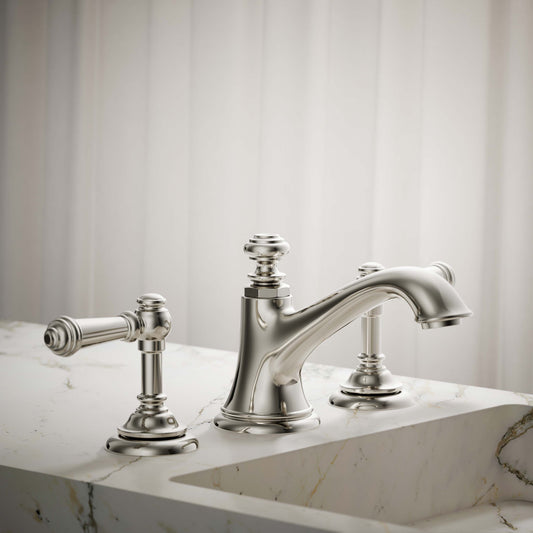 KOHLER Vibrant Polished Nickel 2 -Handle Lever Bathroom Sink Faucet Handle 2 -Pack