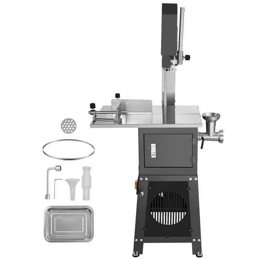 VEVOR Cold Rolled Steel Sheet 850W 7.09-IN Bone Saw Machine Plug-in Bone saw machine