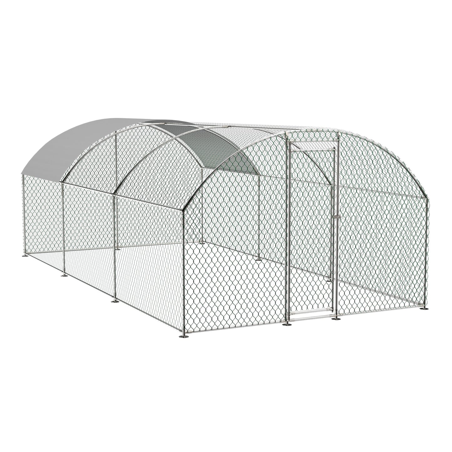 Maocao Hoom Silver Metal Chicken coop