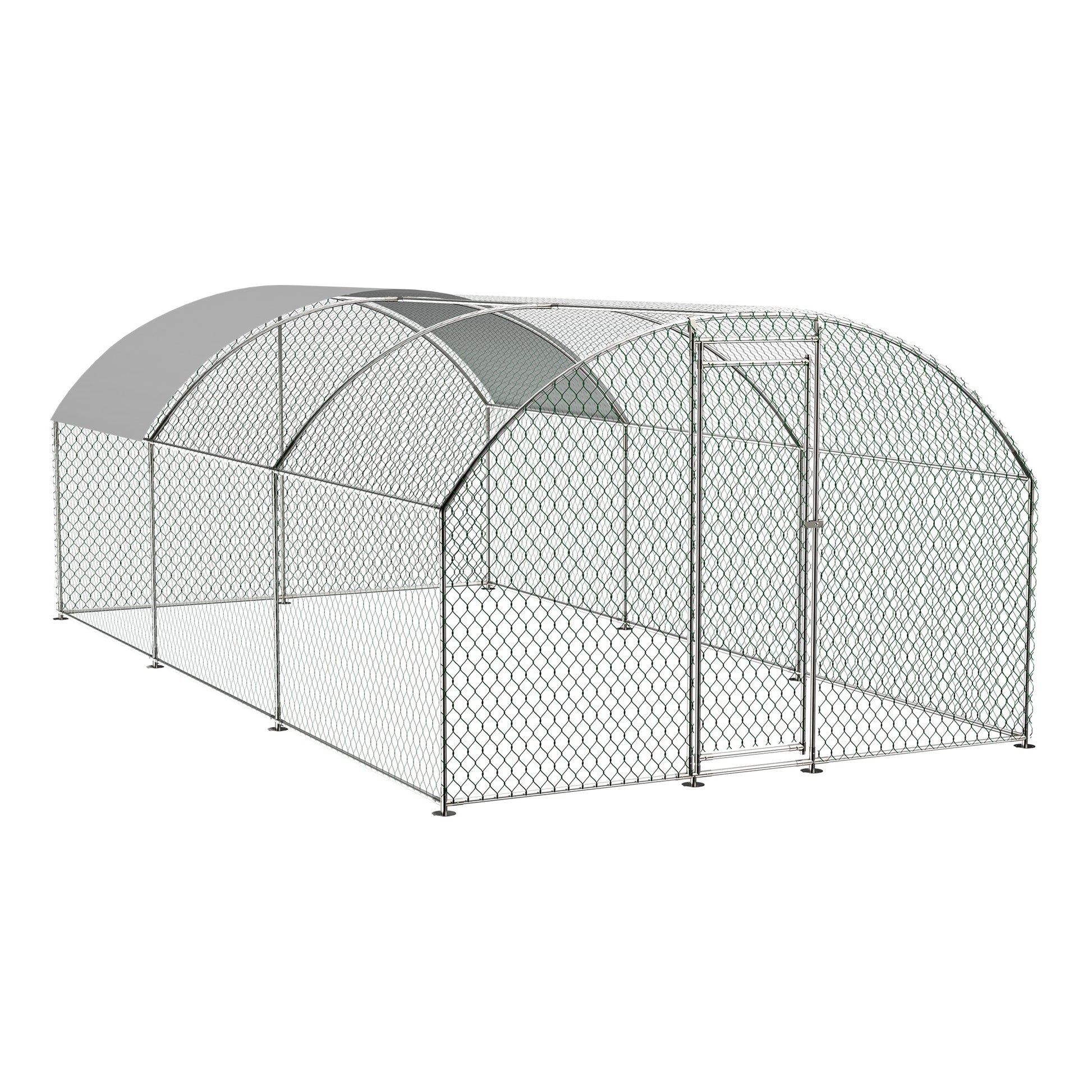 Maocao Hoom Silver Metal Chicken coop