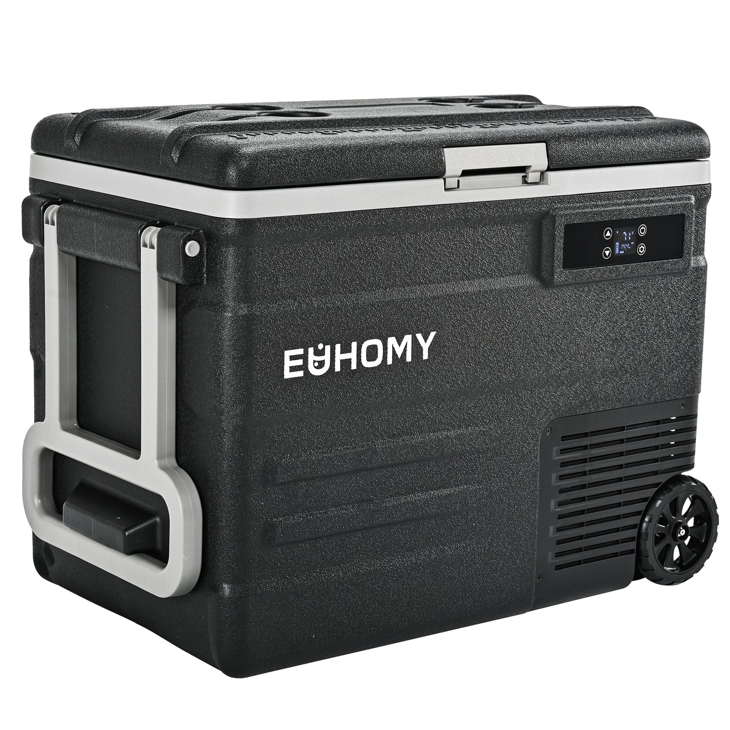 SIMZLIFE 1.94-cu ft Garage Ready Chest Freezer Convertible to Refrigerator ( Black )