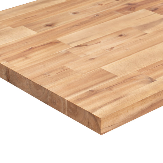 Sparrow Peak Natural grain 10-ft x 25-in x 1.5-in Honey Stained Acacia Wood Butcher block Countertop