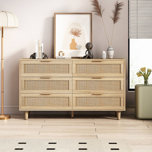 Oaks Decor Contemporary/Modern Natural Sideboard
