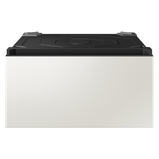 Samsung All-in-one Washer Dryer Pedestal ( Ivory ) with Storage Drawer