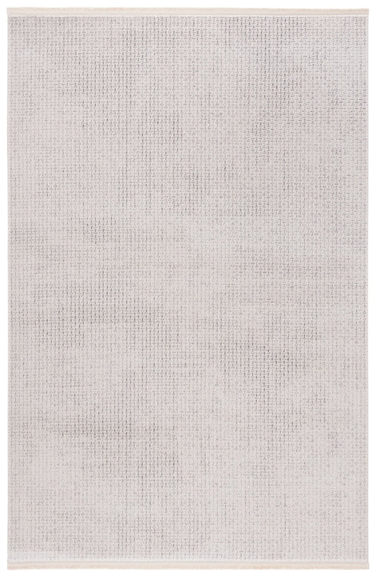 Safavieh 9 x 12 (ft) Light Gray/Ivory Rectangular Indoor Solid Mid-Century Modern Pet Friendly Area rug