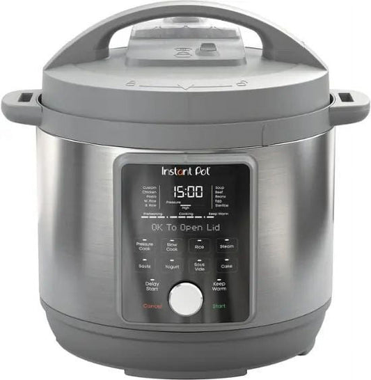 6QT Duo Plus Multi-Use Pressure Cooker with Whisper-Quiet Steam Release, 15 Smart Programs