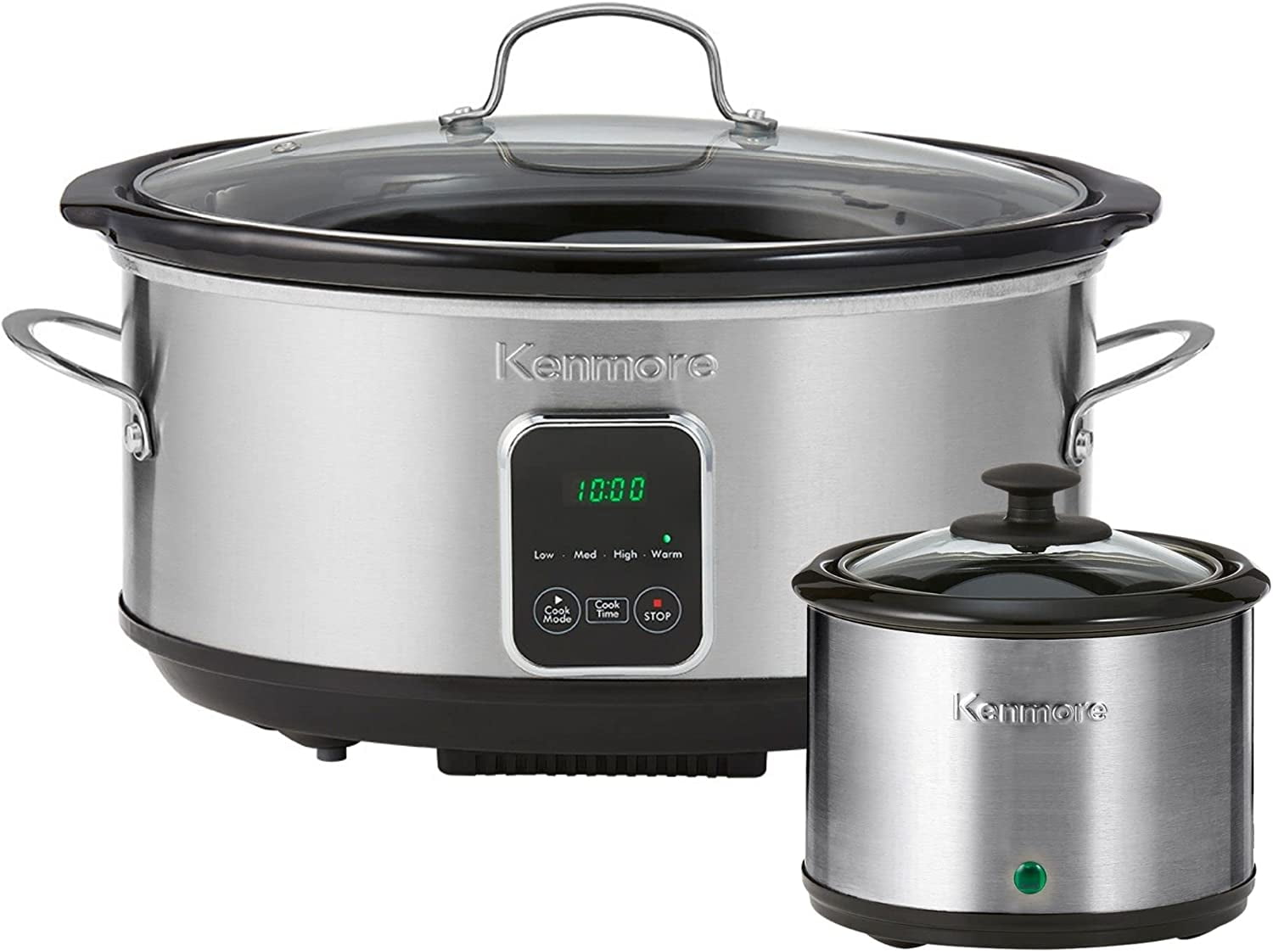 7 Quart Slow Cooker with Dipper in Stainless Steel