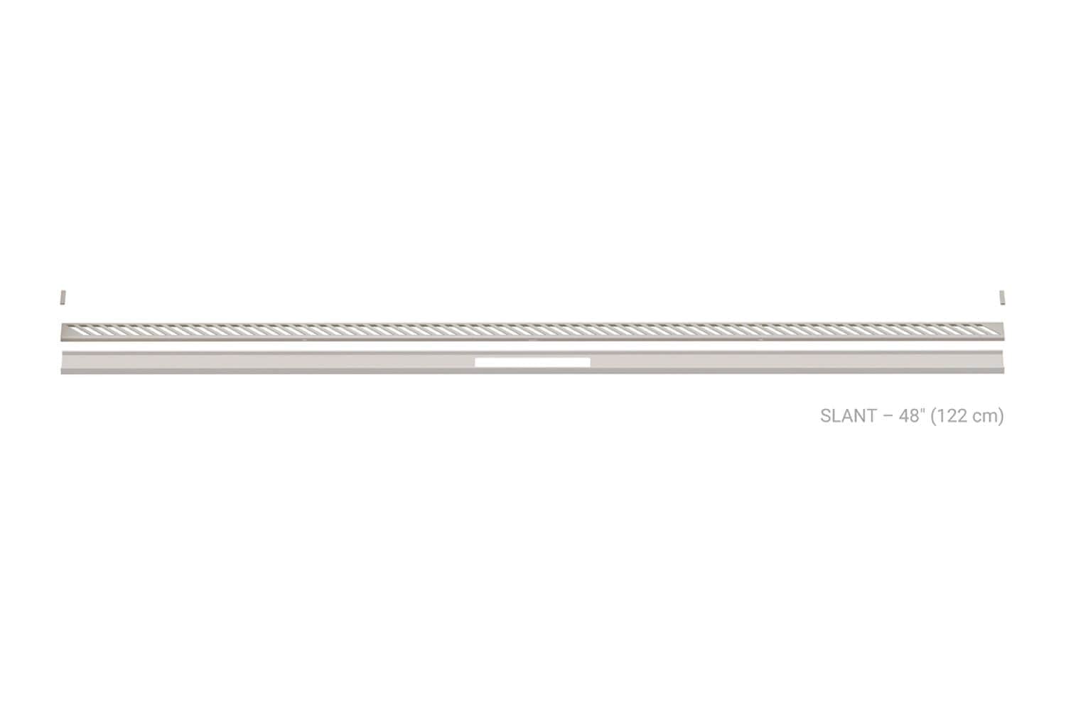 Schluter Systems Kerdi-Line-Vario 48-in Grate Slant Greige