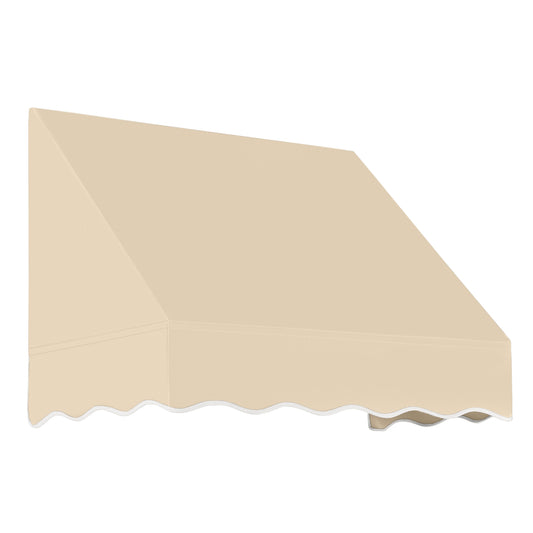 Awntech San Francisco 40.5-in Wide x 24-in Projection x 31-in Height Fabric Tan Solid Fixed Window/Door Awning
