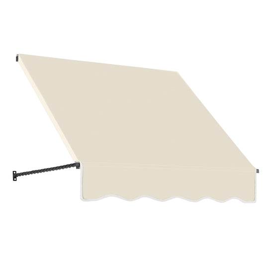 Awntech Santa Fe 40.5-in Wide x 24-in Projection x 44-in Height Fabric Linen Solid Fixed Window/Door Awning