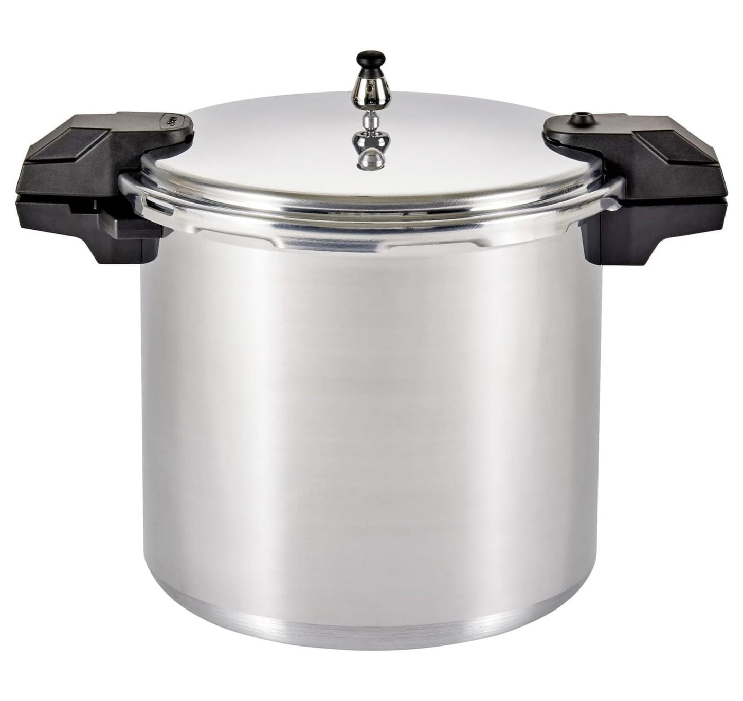 Unbranded 22-Quart Polished Aluminum Pressure Cooker & Canner