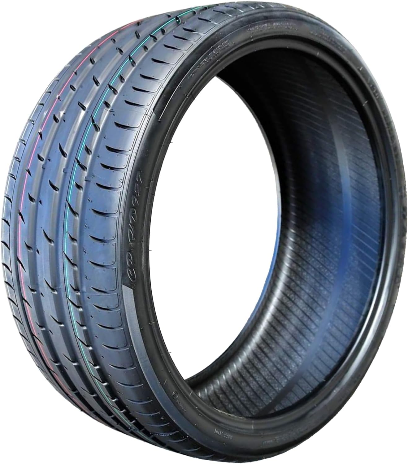 Haida LECP HD927 Summer Truck/SUV High Performance Radial Tire-265/45R21 265/45ZR21 265/45/21 265/45-21 104W Load Range SL 4-Ply BSW Black Side Wall UTQG 340AA