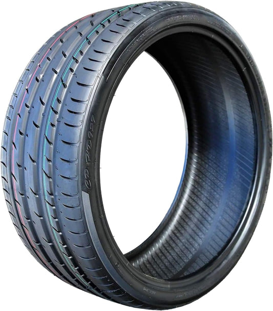 Haida HD927 Summer High Performance Radial Tire-245/30R20 245/30ZR20 245/30/20 245/30-20 90W Load Range XL 4-Ply BSW Black Side Wall