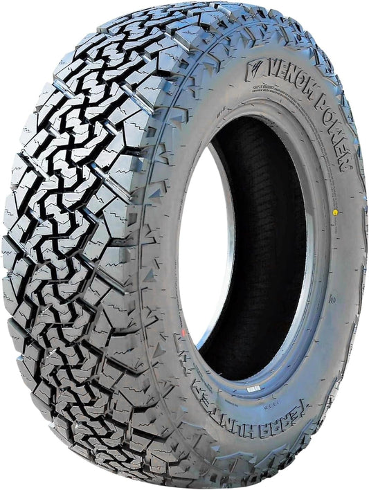 Venom Power Terra Hunter X\/T XT Truck\/SUV All-Terrain Mud Off-Road Radial Tire-265\/65R17 265\/65\/17 265\/65-17 112T Load Range SL 4-Ply BSW Black Side Wall
