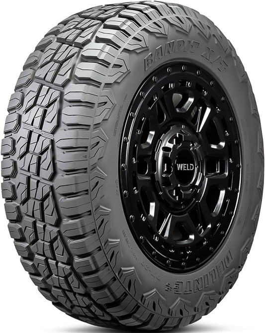 Delinte DX-20 Bandit X/T Truck/SUV All-Terrain Mud Off-Road Radial Tire-255/55R19 255/55/19 255/55-19 111V Load Range SL 4-Ply BSW Black Side Wall UTQG 660AA