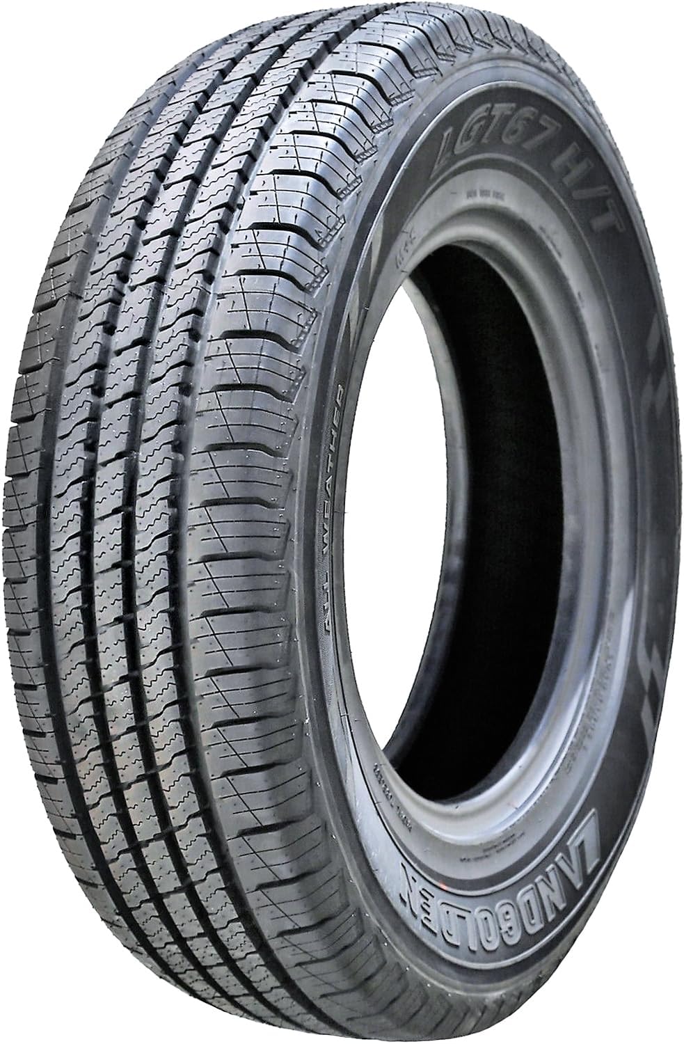 LGT67 H/T All-Season Highway Light Truck Radial Tire-LT235/80R17 235/80/17 235/80-17 120/117Q Load Range E LRE 10-Ply BSW Black Side Wall