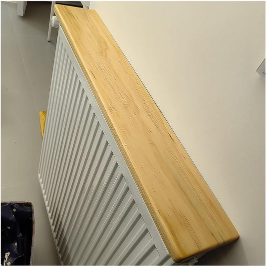 Radiator cover for old radiator，Radiator cabinet， Radiator Shelf No Drilling Wooden Floating To Block Heat for Kitchen Dining Room