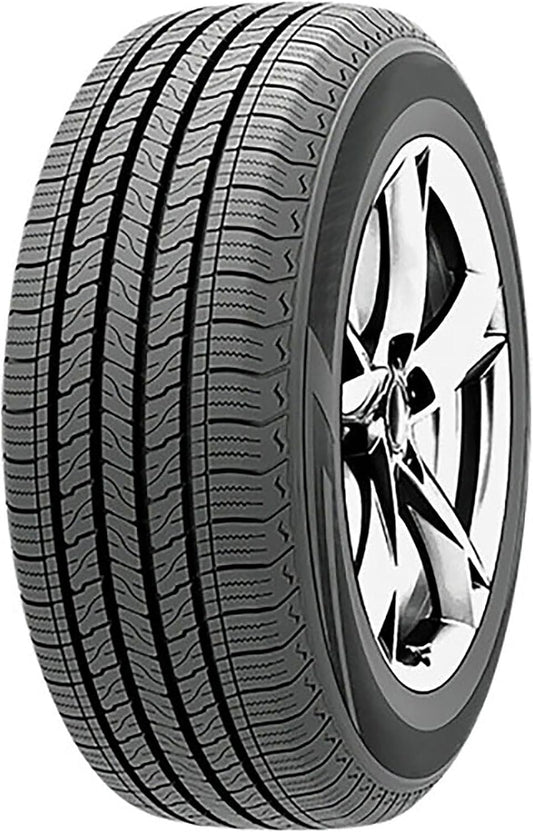 Dcenti DC66 All-Season Truck\/SUV Highway Radial Tire-225\/75R16 225\/75\/16 225\/75-16 104H Load Range SL 4-Ply BSW Black Side Wall UTQG 500AA