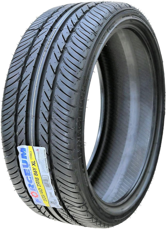 Forceum D850 All-Season Passenger Car High Performance Radial Tire-205/40R18 205/40ZR18 205/40/18 205/40-18 86Y Load Range XL 4-Ply Bsw UTQG 400AA