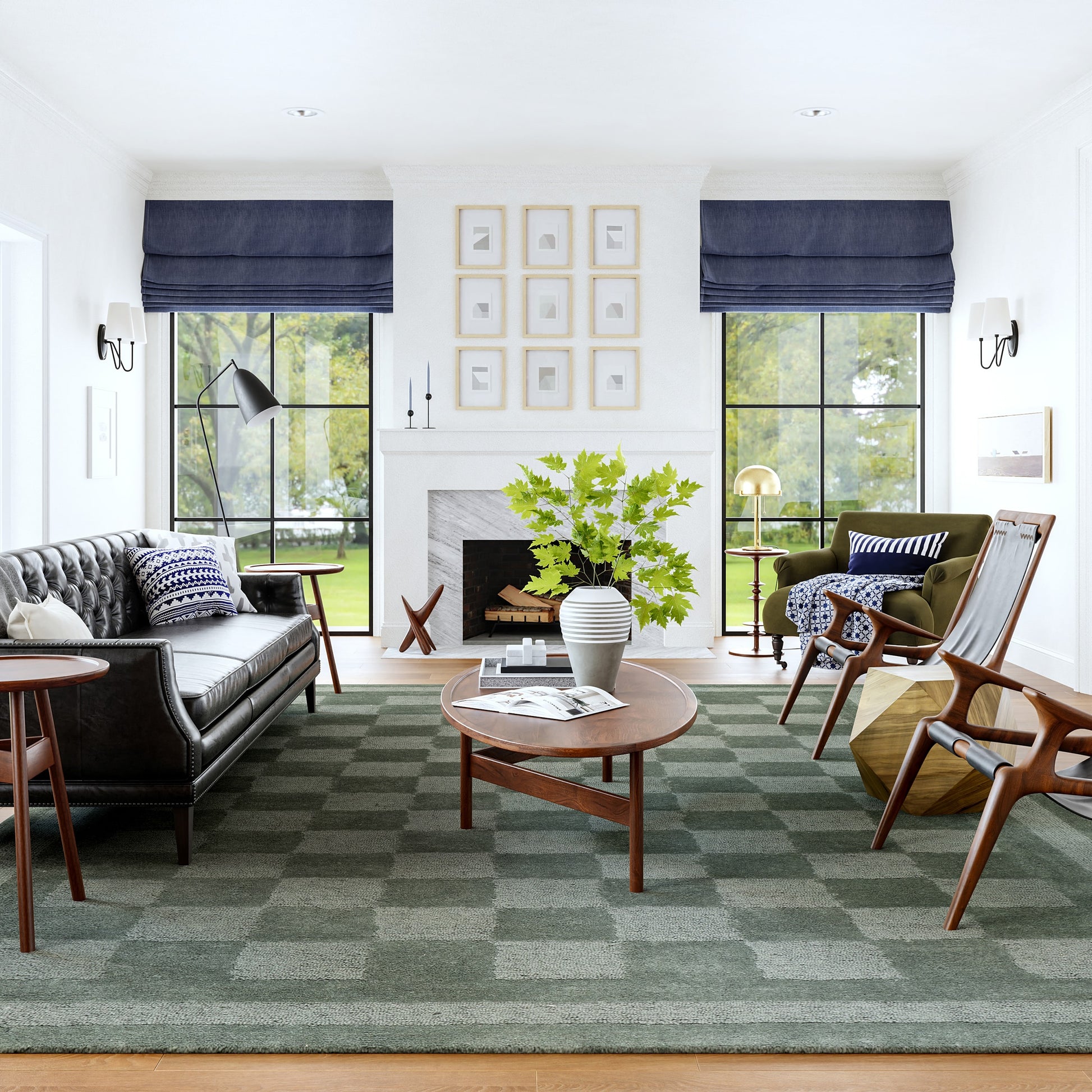 nuLOOM Robyn Wool 8ft. x 10ft. Green Area Rug