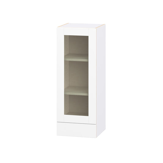 Hugo&Borg Rosemont 15-in W x 40-in H x 14-in D Glacier White Wall Fully assembled Cabinet Recessed Panel