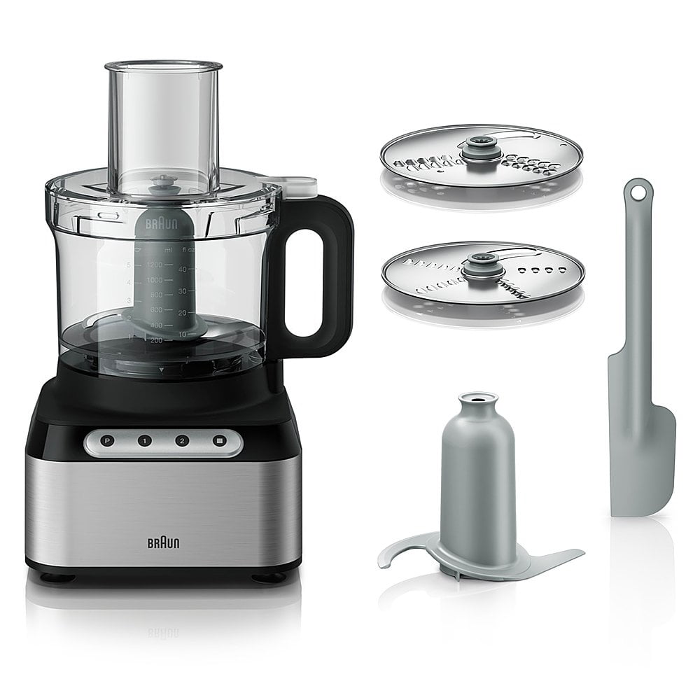 8 Cup Food Processor - Silver