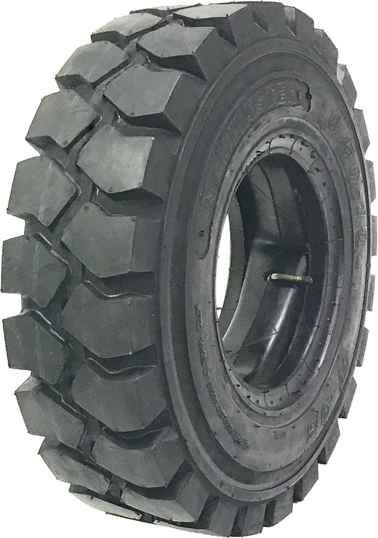 One New Superguider Heavy Duty 5.00-8 Forklift Tires 10PLY (1 Tire + Tube + Flap) w/Tube & Flap Rim Guard