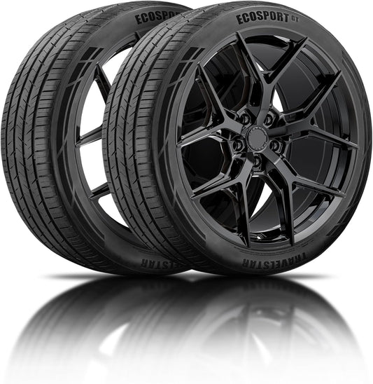 Set of 2 (Two) Travelstar Ecosport GT Ultra High-Performance 235\/40R19 All Season Passenger Tire Set 235\/40\/19 235\/40ZR19XL 96W XL Dual Tread Design for Sports Cars & Luxury Sedans[TIRE ONLY]