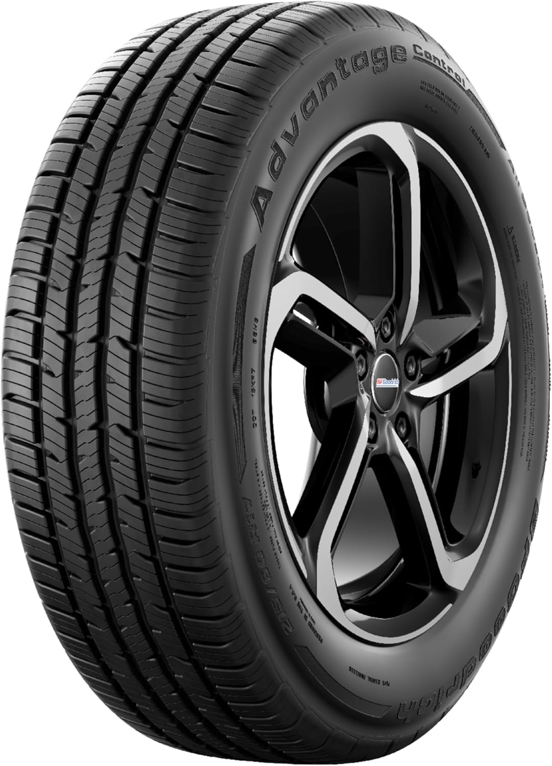 BFGoodrich Advantage Control All-Season Tire for Cars and Crossovers, 205/50R17/XL 93V