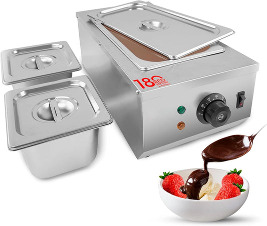 ALDKitchen Chocolate Melting Pot | Electric Food Warmer | Professional Candy Melter | 110V