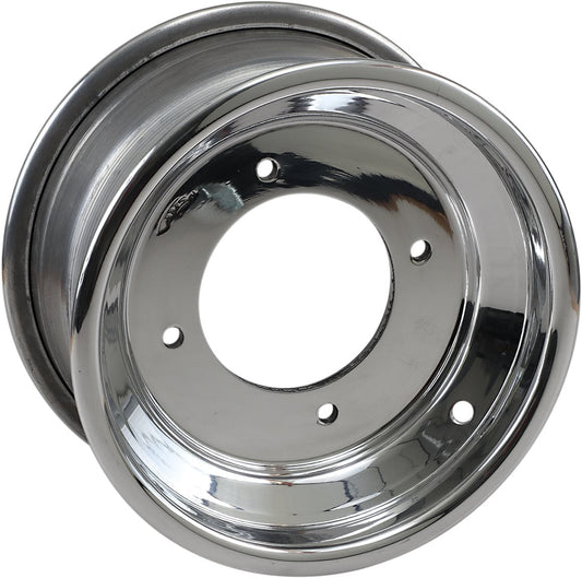 AMS Spun Polished Aluminum Rear Wheel 9x9 4/115 3+6 (261-99115P3)