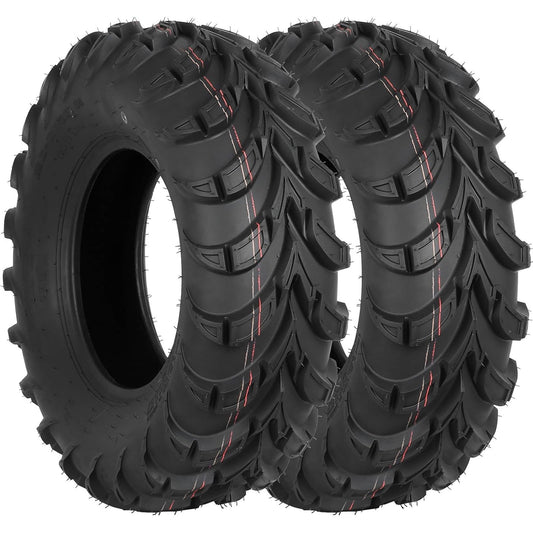 ATV UTV Tires 25x8x12 All Terrain Off-Road Heavy Duty Tires 6Ply 25X8-12 Tire Set of 2