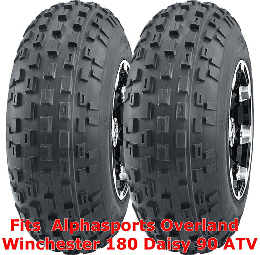 Alphasports Overland Winchester 180 Daisy 90 ATV 2 front 21x7-10 Knobby tires