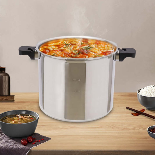 Aluminium Alloy Pressure Cooker 22L/23Qt 90Kpa Thickened Explosion-Proof Pressure Canner for Kitchen