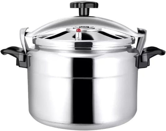 Aluminum Explosion-Proof Pressure Cooker-  Silver (15L)