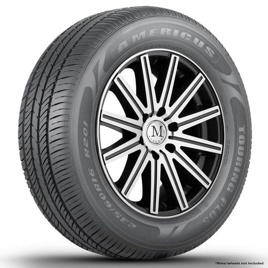 Americus Touring Plus 175/65R14 82H BSW (2 Tires) Fits: 1990-95 Honda Civic EX, 1998 Plymouth Neon Style