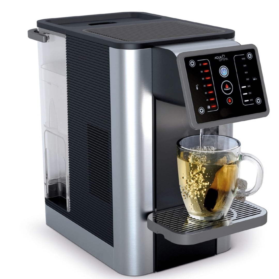 Aqua Optima Electric Kettle, Black with Temperature Control