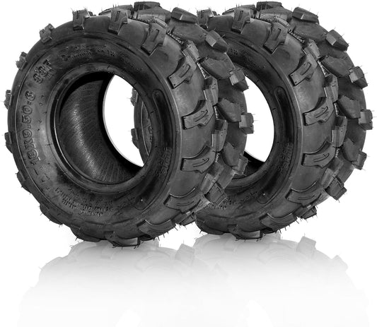 AutoForever 18x9.5-8 ATV UTV Sport Tires 4 ply 18x9.5x8 All-Terrain Tubeless Tires Pack of 2