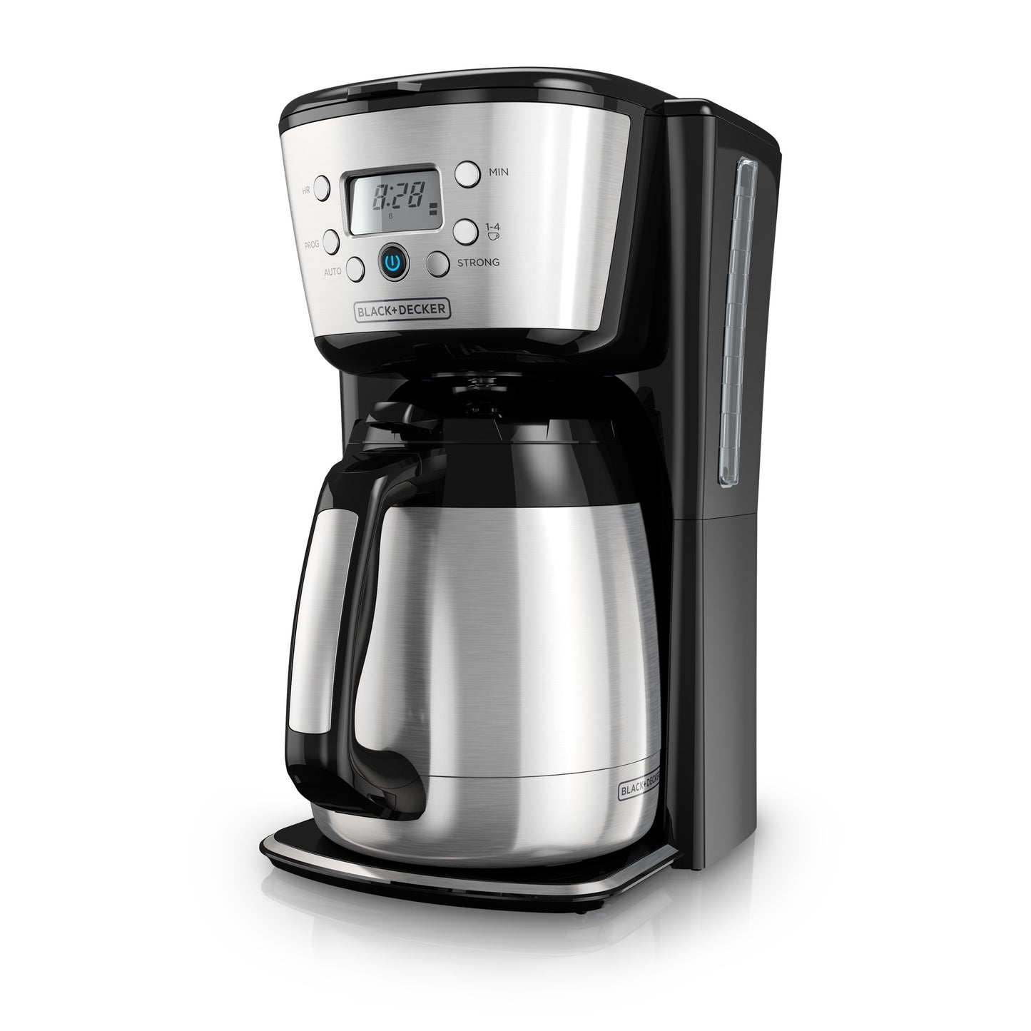 BLACK+DECKER Black 12 Cup Drip Coffee Maker with Thermal Carafe