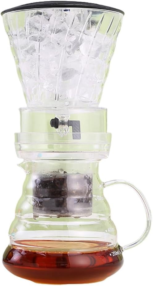 Balance Syphon Coffee Maker with High Borosilicate Glass Carafe, Siphon Cold Brew Coffee Brewer with Elegant Design Retro-Style Coffee Pots
