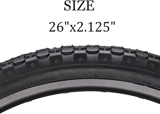 Bike Tire,24/26x2.125 Inch Folding Replacement